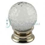 Golf Ball Glass Cupboard Knob